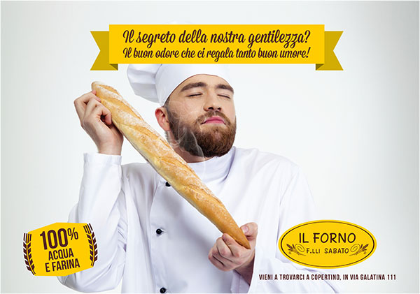 Campagna affissioni per il Forno Fratelli Sabato