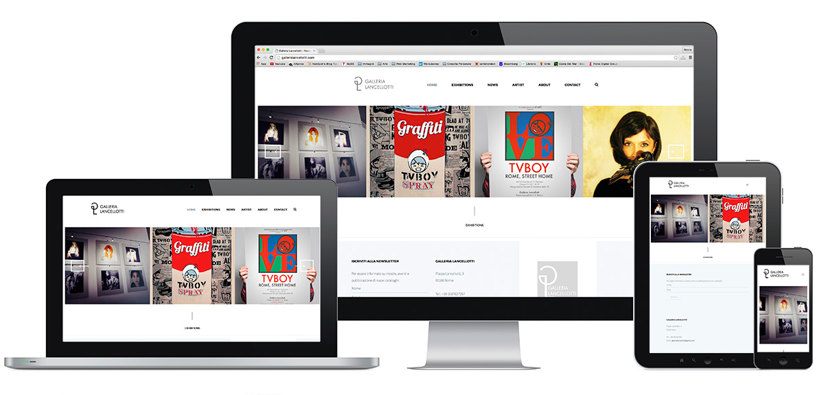 Sito web Galleria Lancellotti